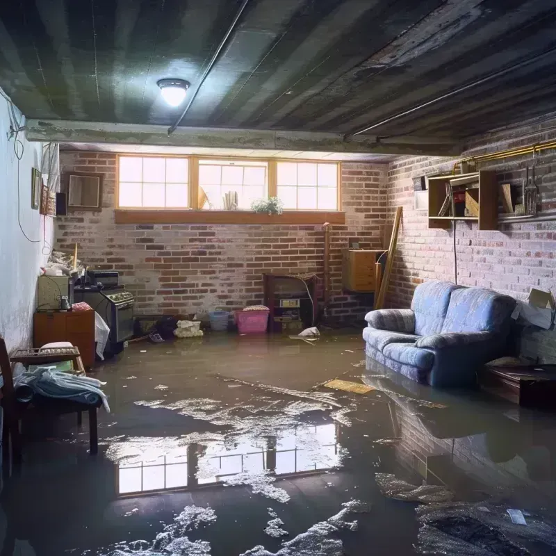 Flooded Basement Cleanup in Western Lake, TX